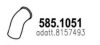  5851051 Exhaust Pipe